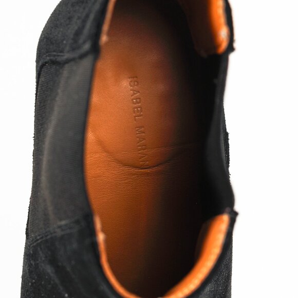 Isabel Marant Lemsey Black Suede Ankle Boots - Picture 9 of 9